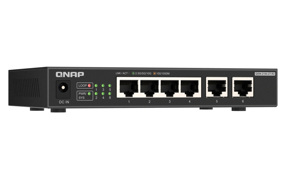QNAP QSW-2104-2T-R2