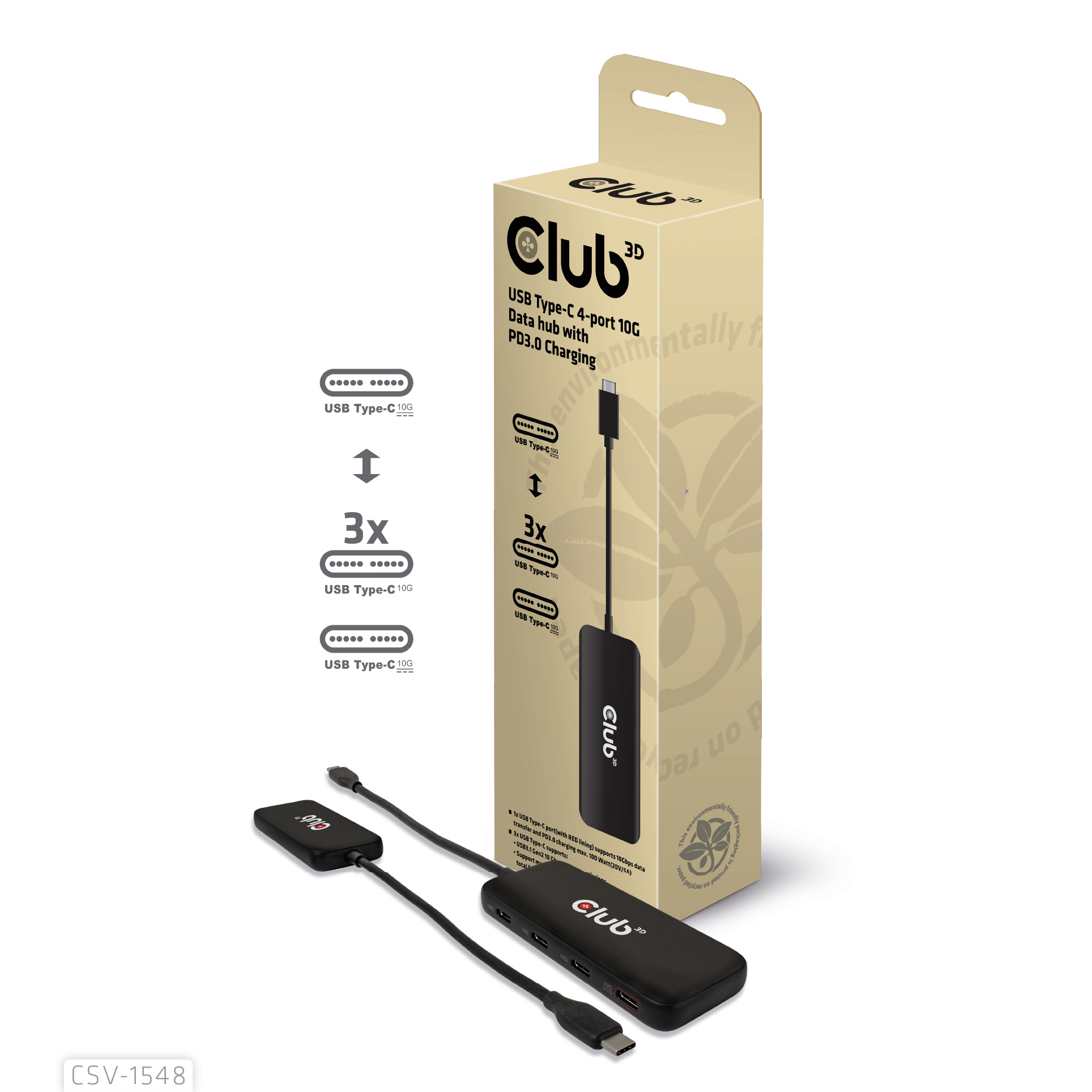 Club 3D CSV-1548