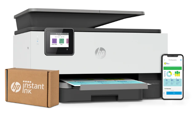 HP OfficeJet Pro 9022e , 4-in-1 Multifunktionsdrucker grau, EAN: 0195161213526