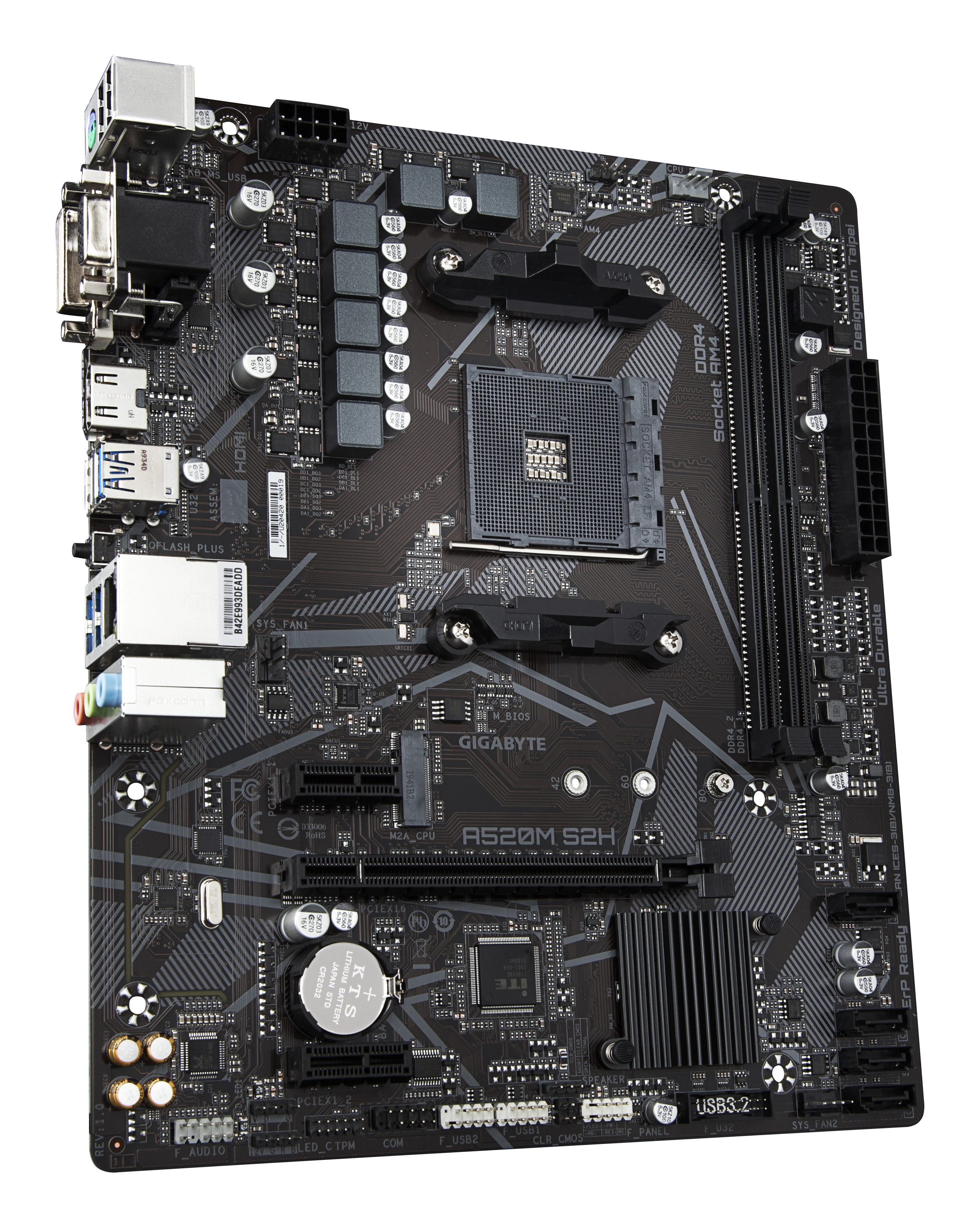 GIGABYTE A520M S2H