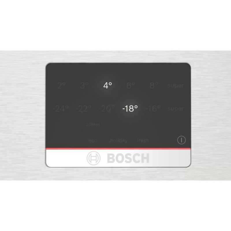 BOSCH Kühl-Gefrier-Kombination KGN39AIBT, EEK: B, Edelstahl mit Antifingerprint, Freistehend, 203 x 60 cm, 4242005253326
