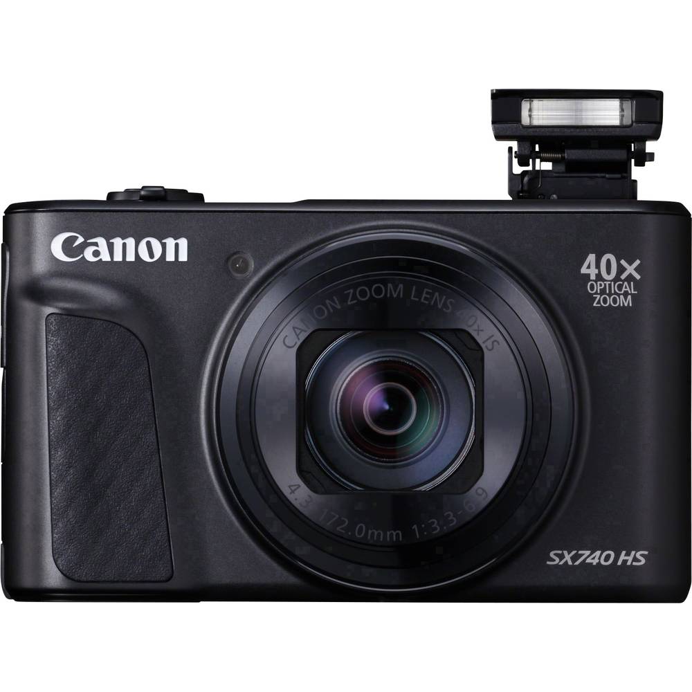 Canon PowerShot SX740 HS Digitalkamera 20.3 Megapixel Opt. Zoom: 40 x Schwarz