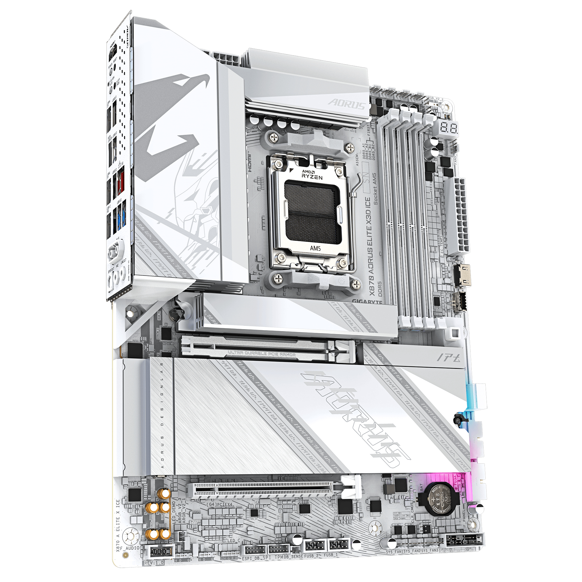 GIGABYTE X870 AORUS ELITE X3D ICE