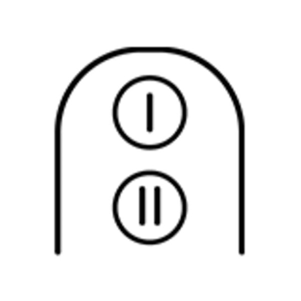 Braun hand blender two speed settings control feature