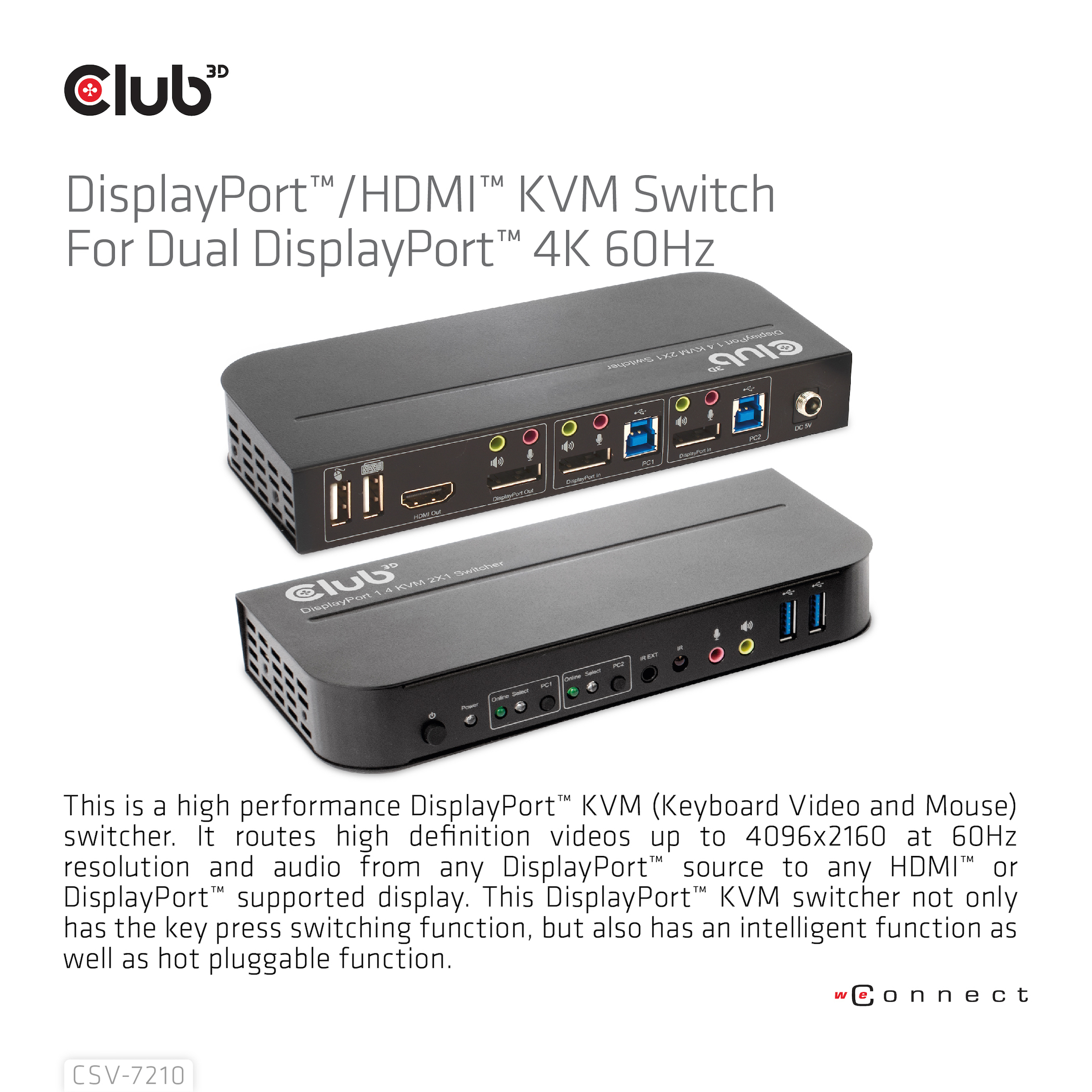 Club 3D CSV-7210