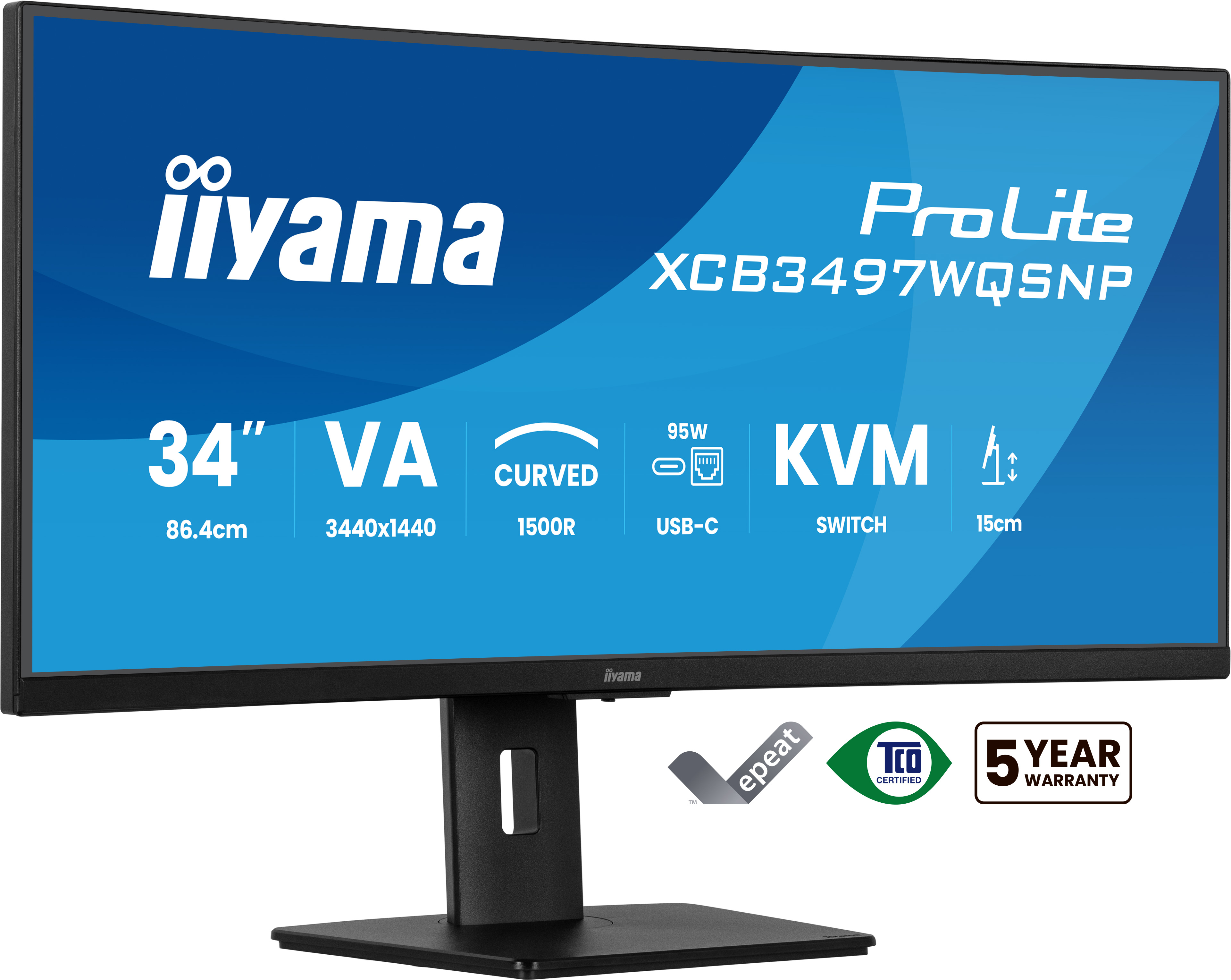 iiyama ProLite XCB3497WQSNP-B1