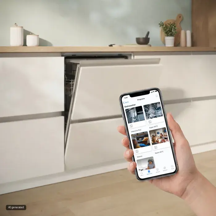 Home Connect Steuerung und Smart Start Bosch Geschirrspüler