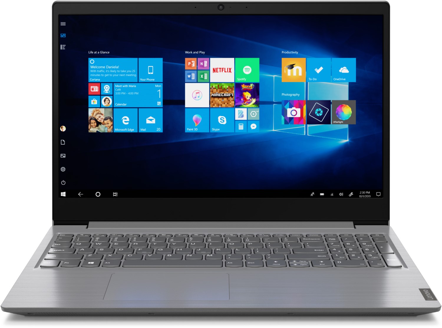 Lenovo V15-IIL (82C5001FGE) 39,6 cm (15,6") Notebook Grau