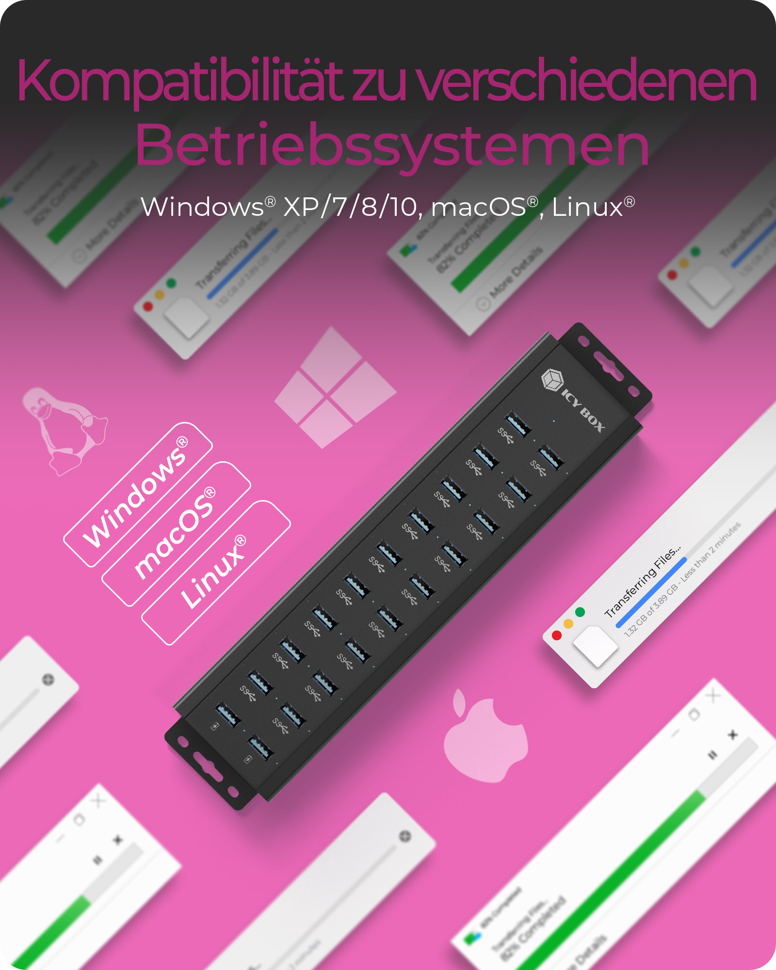 ICY BOX IB-HUB1720-U3