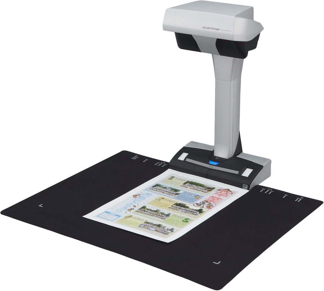 ScanSnap SV600 LED-Illuminationseinheit und CCD-Kamera im Detail