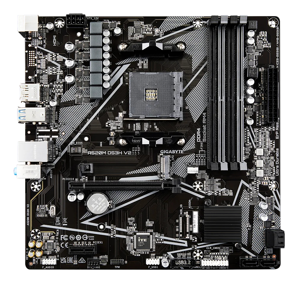GIGABYTE A520M DS3H V2