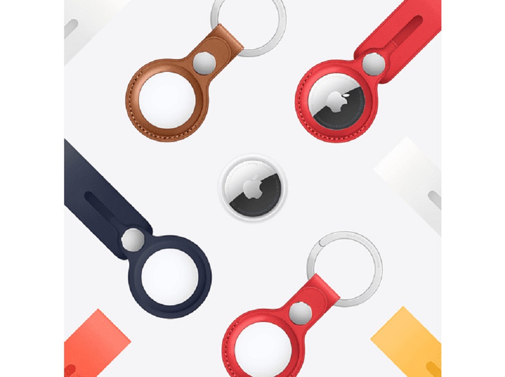 Apple AirTag 4-pack with colorful cases for personalization