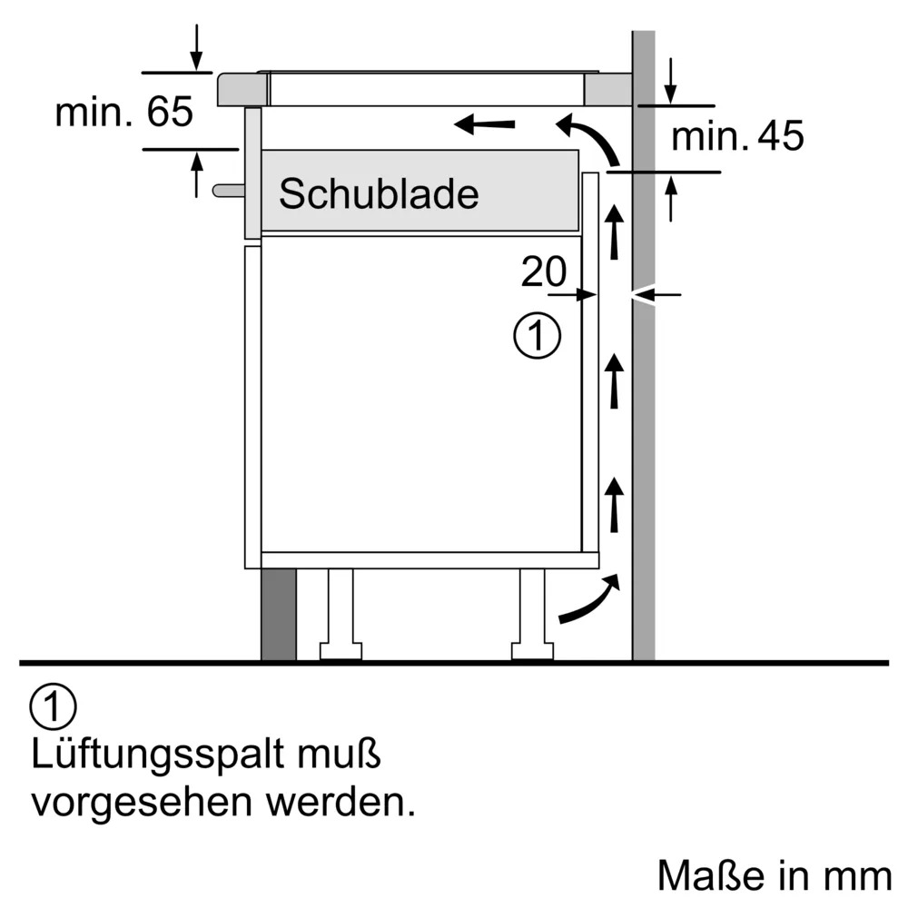 BOSCH Serie 4 Induktionskochfeld 60 cm Schwarz, Mit Rahmen aufliegend  PIF645BB5E