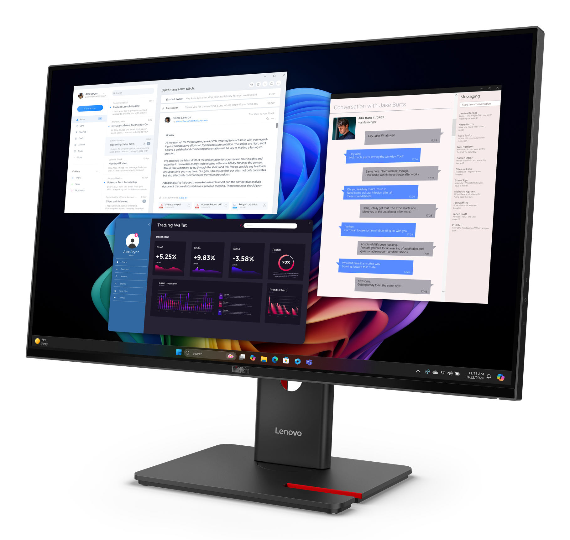 Lenovo ThinkVision T27UD-40