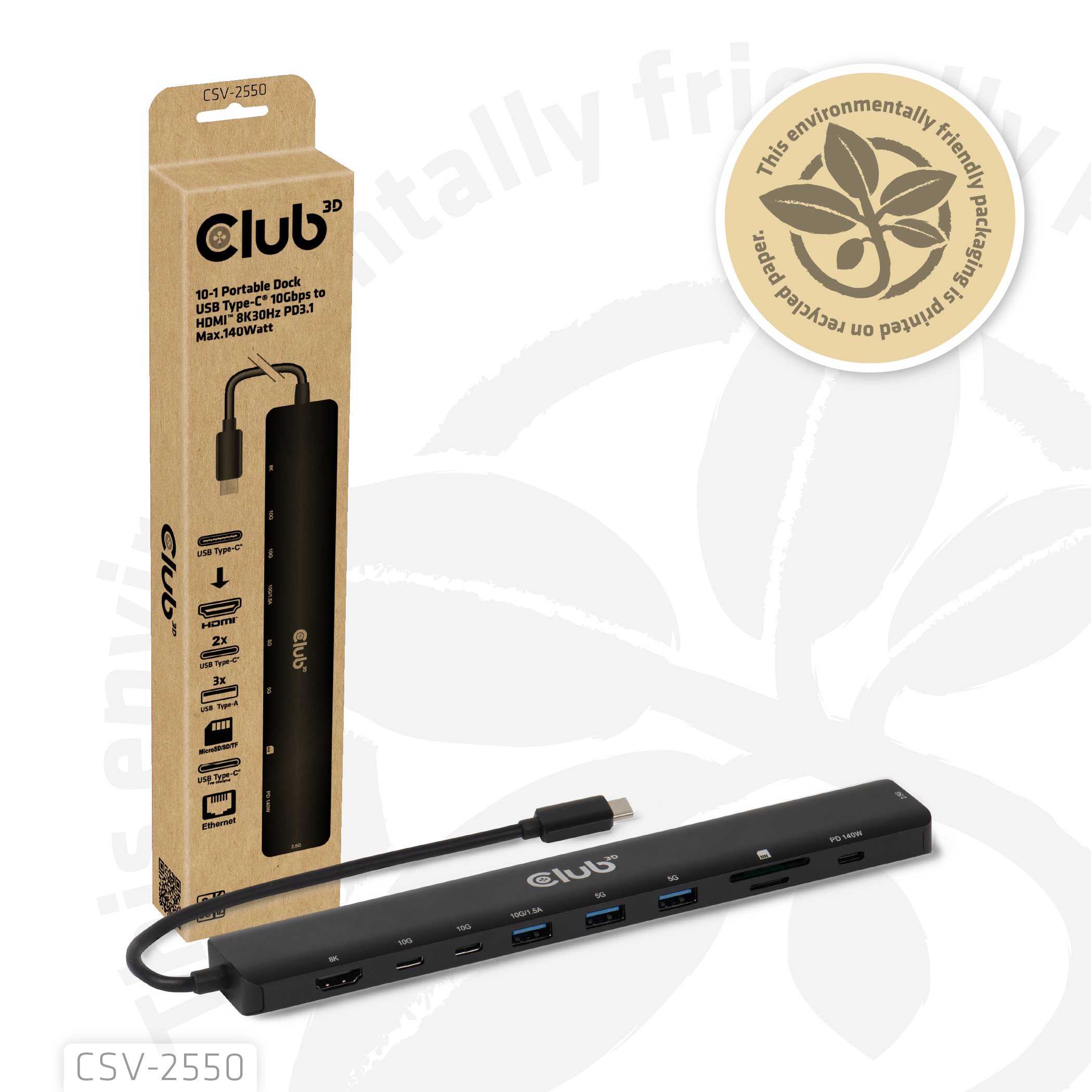 Club 3D CSV-2550