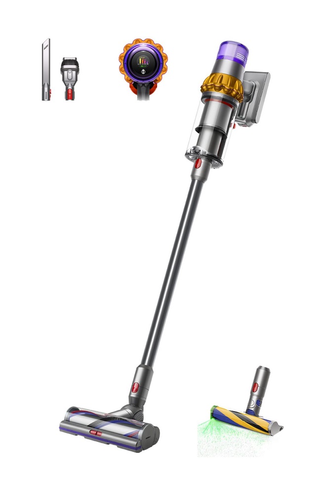 Dyson V15 Detect Absolute: Der intelligente Akku-Stielsauger, der unsichtbaren Staub aufspürt