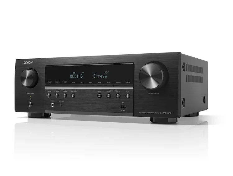 DENON AVC-S670H 5.2-Kanal 140W 8K-AV-Verstärker mit HEOS Built-in