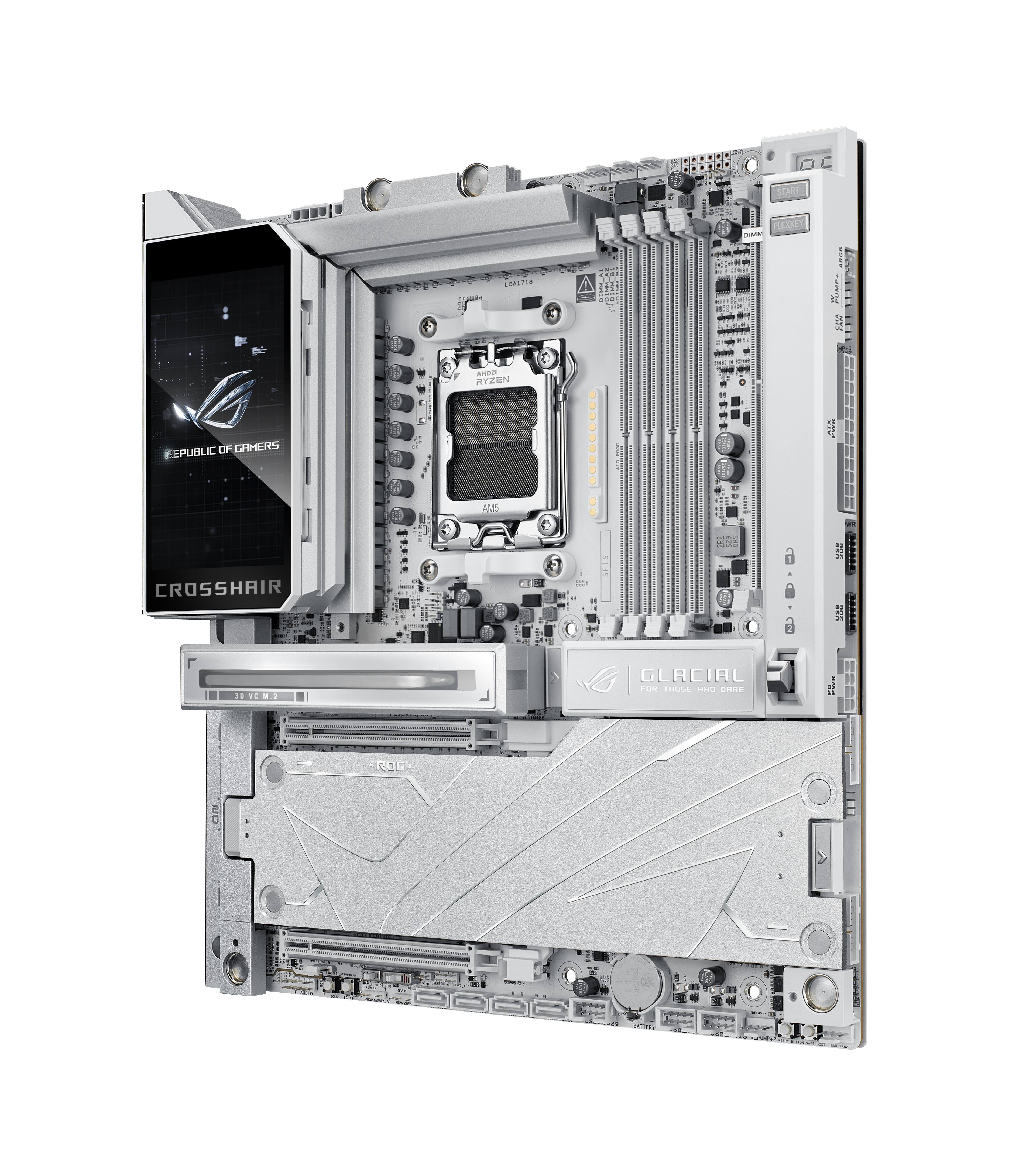 ASUS ROG CROSSHAIR X870E GLACIAL