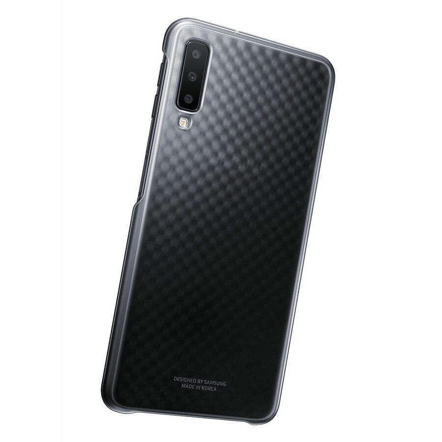 1YCrjjhqUQfBDZ Samsung Gradation Cover EF-AA750 für Galaxy A7 (2018), schwarz