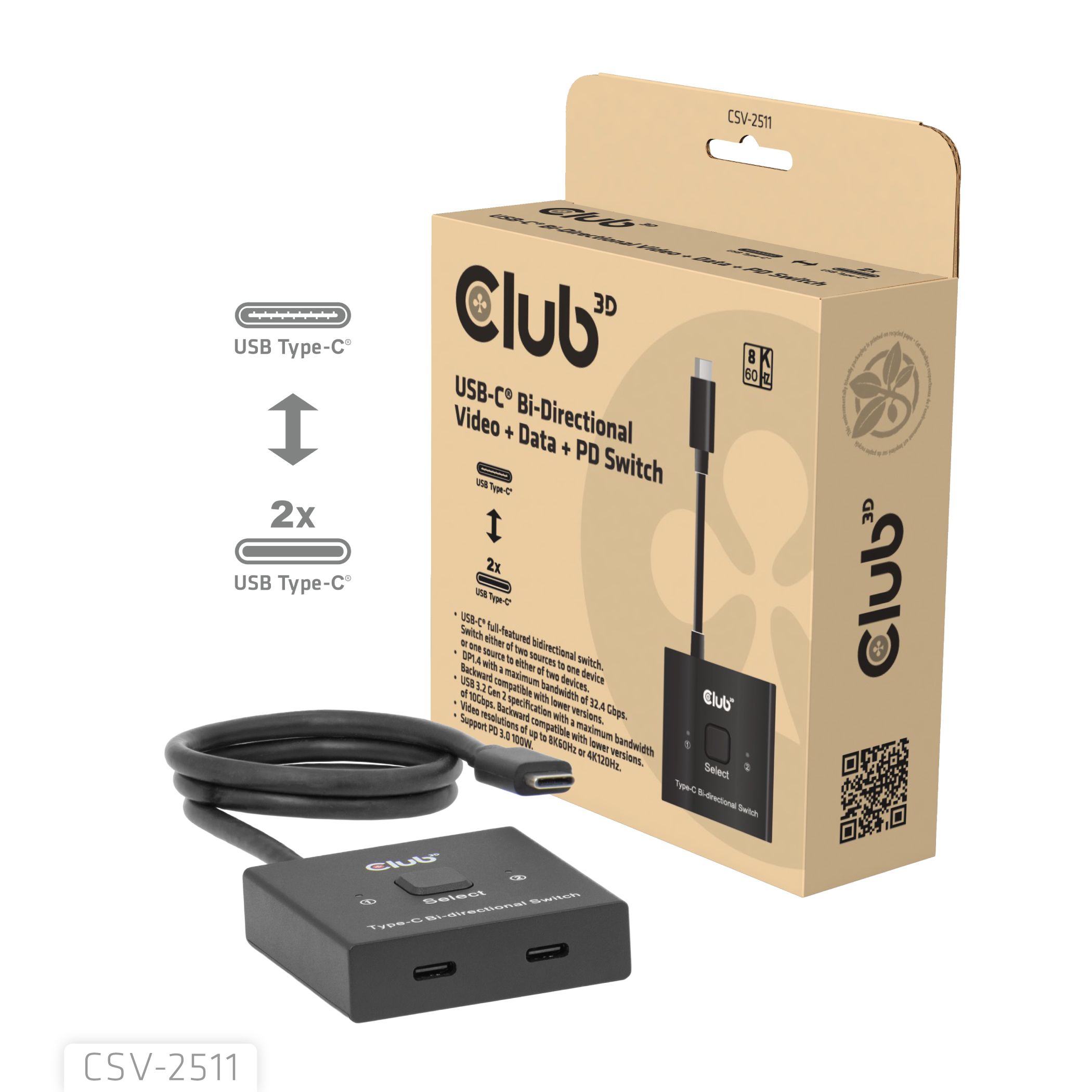 Club 3D CSV-2511