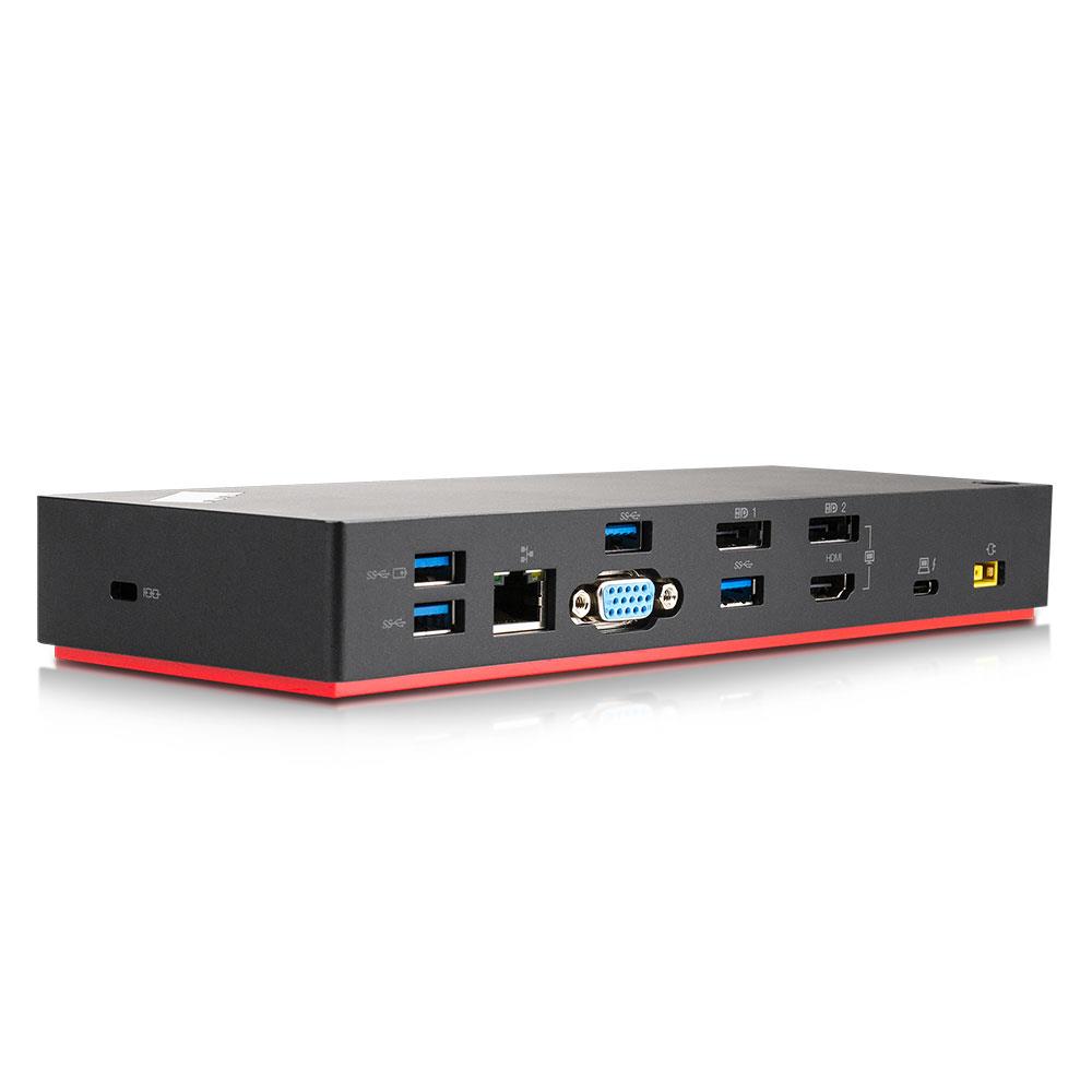 Lenovo Thinkpad Thunderbolt 3 Dock Generalüberholt inkl. 135W Netzteil + Anschlusskabel Lenovo Thinkpad Thunderbolt 3 Dock Generalüberholt inkl. 135W Netzteil + Anschlusskabel