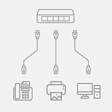 TP-LINK TL-SG1008D erweitert Heimnetzwerk