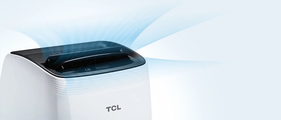 TCL TAC-09CPB/NZB – automatisch schwenkbare Lamellen für gleichmäßige Luftverteilung im Raum