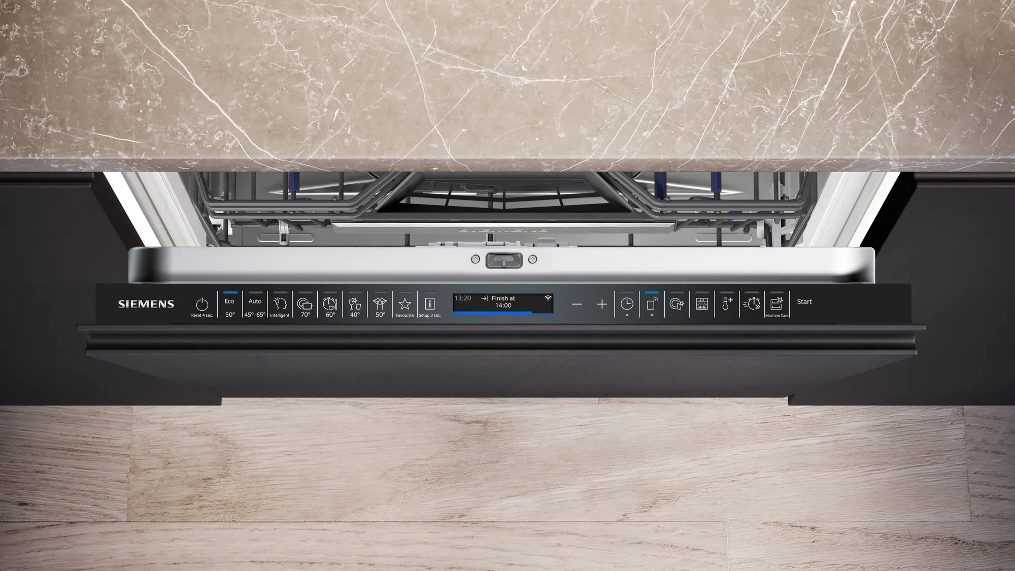 SIEMENS SX87TX00CE iQ700 Vollintegrierter Geschirrspüler, 60 cm, XXL