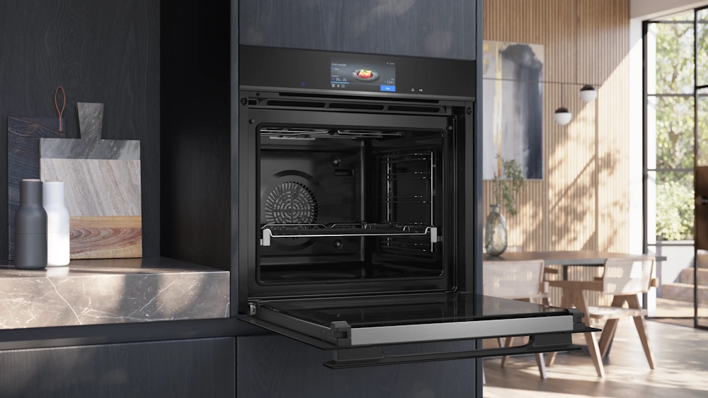 Siemens HB978GMB1 Built-in Oven | TFT Full-Touch Display Pro | activeClean Pyrolytic Cleaning | 4D Hot Air | Home Connect | Black Design