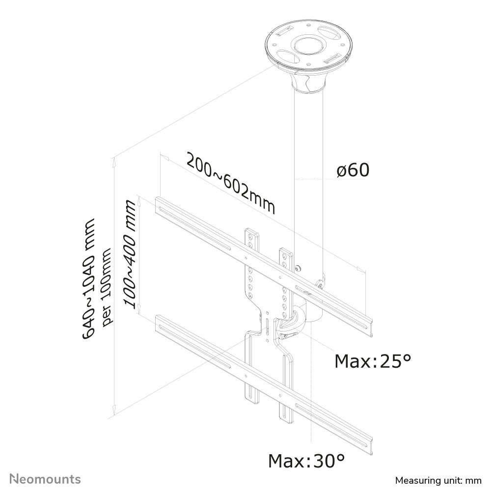 Neomounts FPMA-C400BLACK