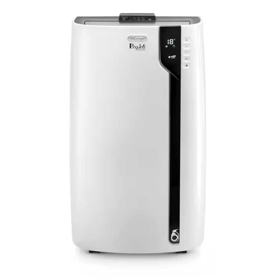 De'Longhi Pinguino PAC EX100 Silent: Vielseitiges Klimagerät mit Kühl-, Entfeuchtungs- und Ventilationsfunktion. Einfache Bedienung, 24h-Timer.