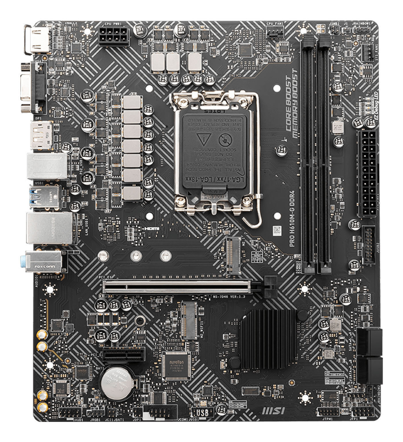 MSI PRO H610M-G DDR4