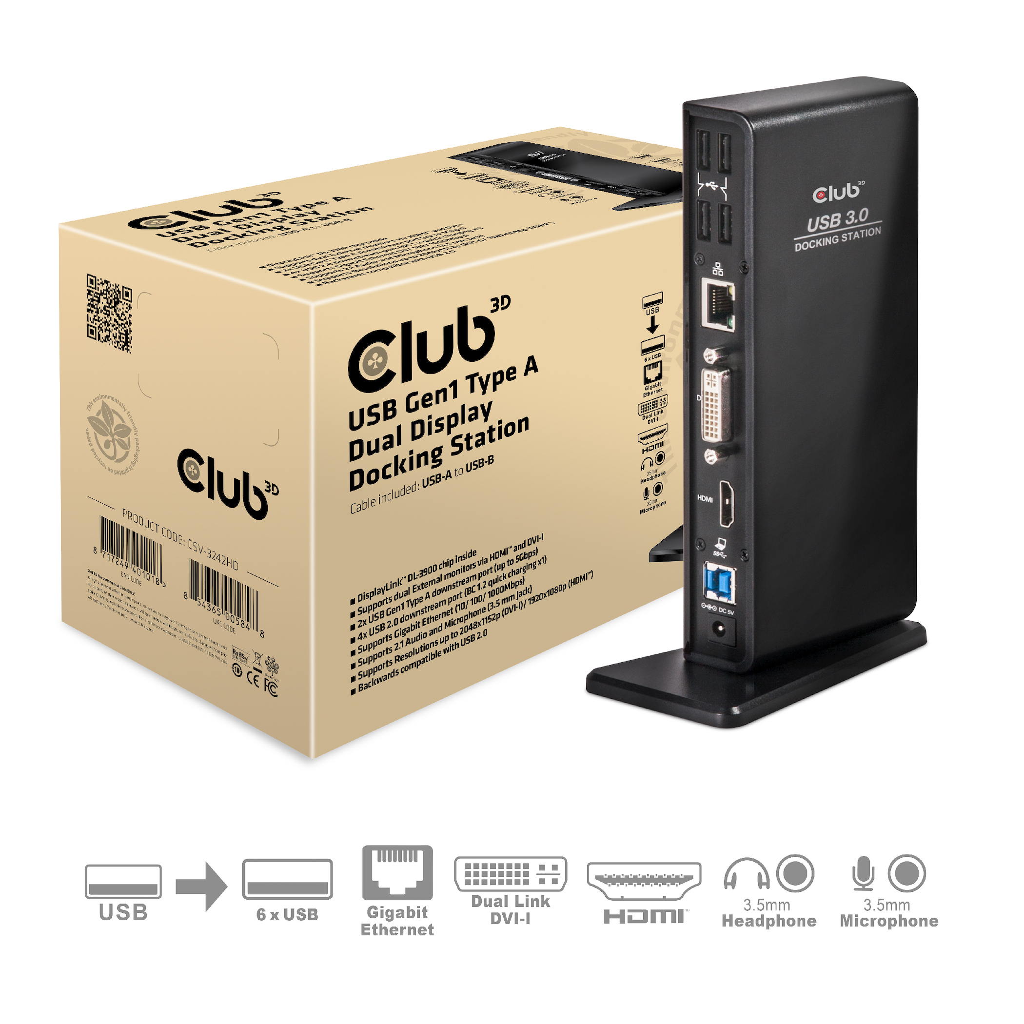 Club 3D CSV-3242HD
