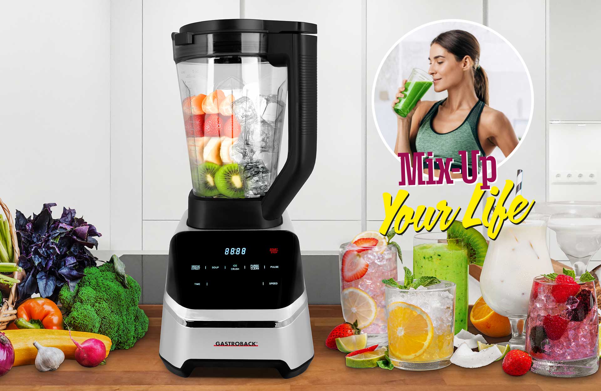 Gastroback 40987 Design Multi-Power Blender Banner