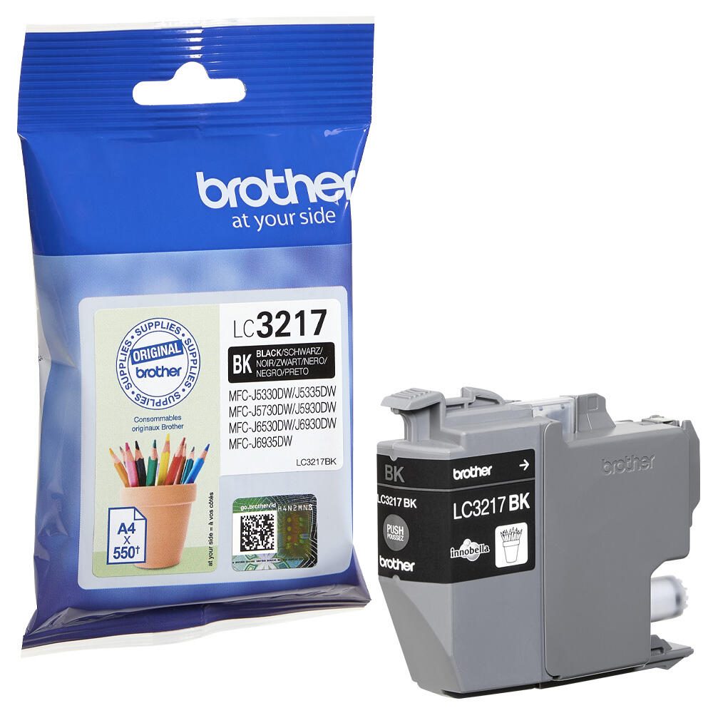 Brother LC3217BK Druckerpatrone 1 Stück(e) Original Schwarz