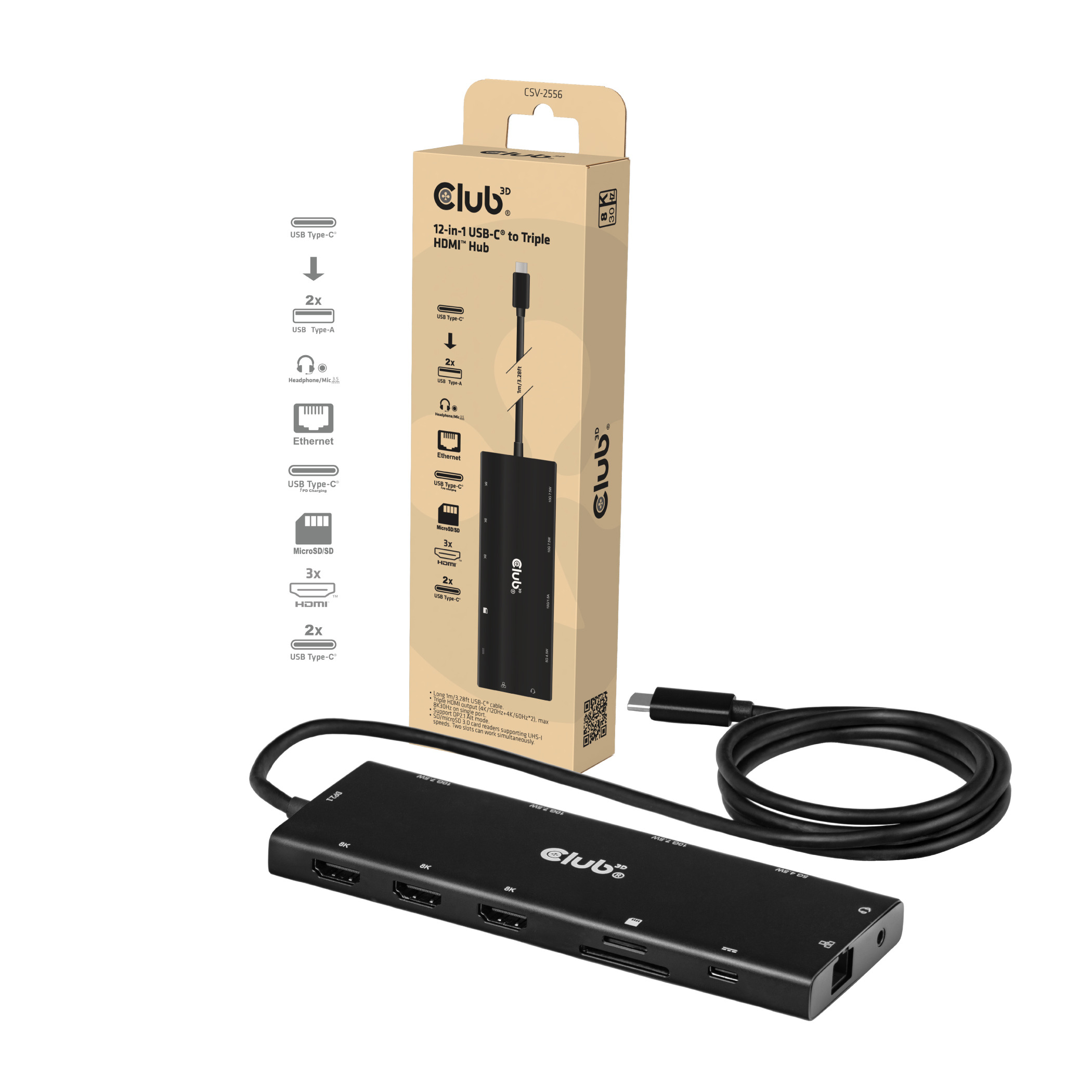 Club 3D CSV-2556