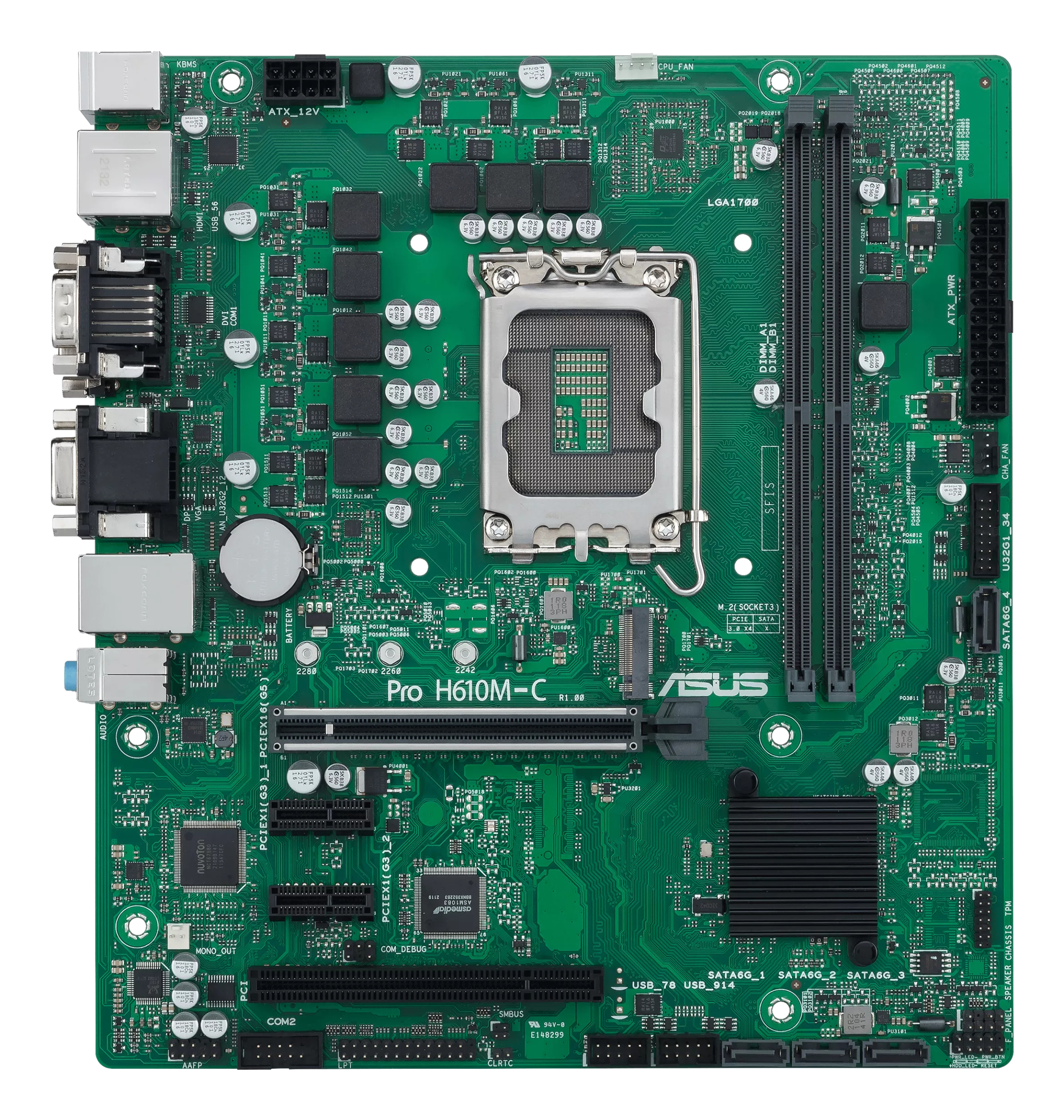 ASUS Pro H610M-C-CSM