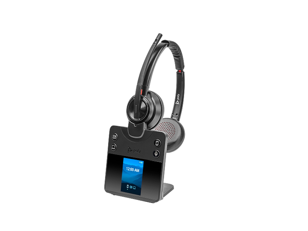 HP Poly Savi 8420 Office DECT 1880-1900 MHz Stereo-Headset, für Microsoft Teams zertifiziert