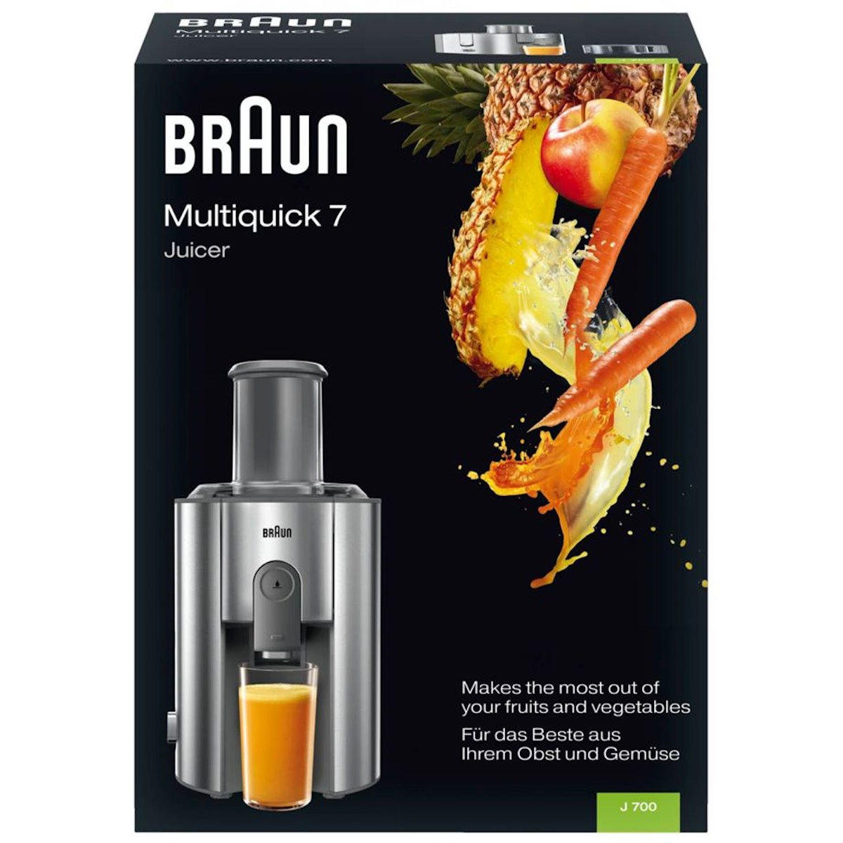 Braun J700 Entsafter in Originalverpackung