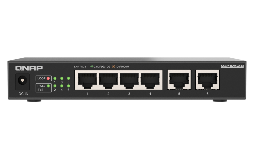 QNAP QSW-2104-2T-R2