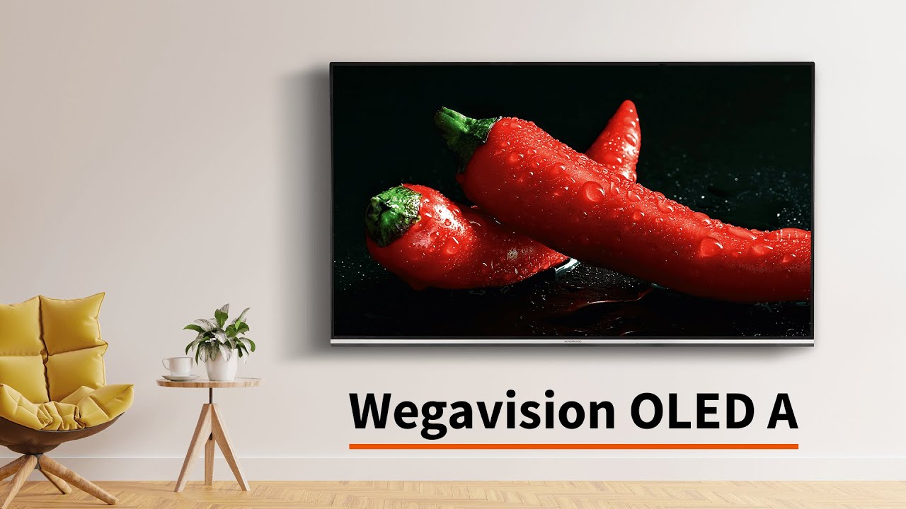 NORDMENDE Wegavision OLED65A 164 cm (65inch) OLED TV silver/black