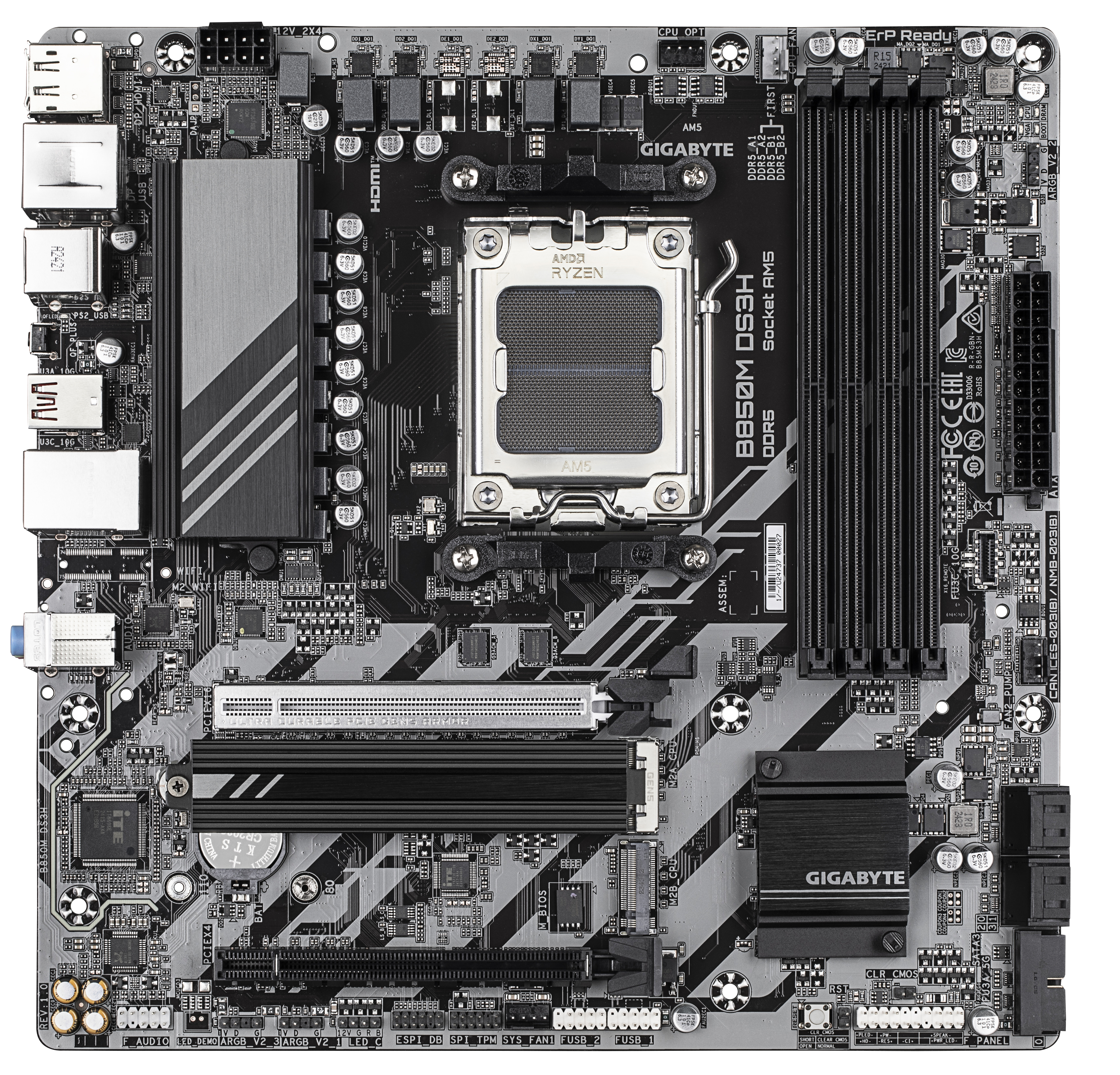 Gigabyte B850M DS3H