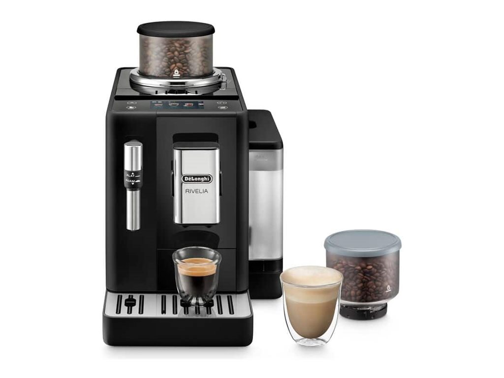 DeLonghi Rivelia EXAM440.35 B Kaffeevollautomat mit Bean Switch System