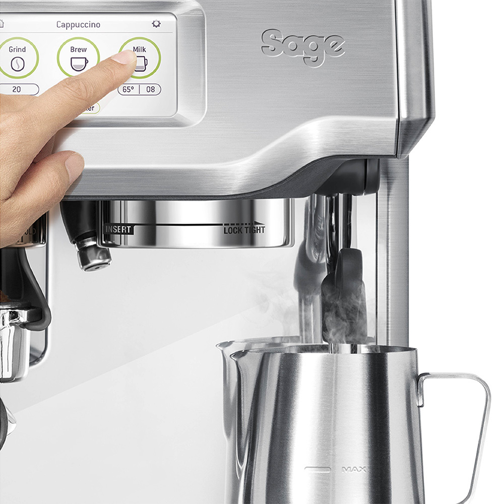 SAGE espresso machine Barista Touch [SES880BSS4EEU1] stainless steel, EAN:9312432030151