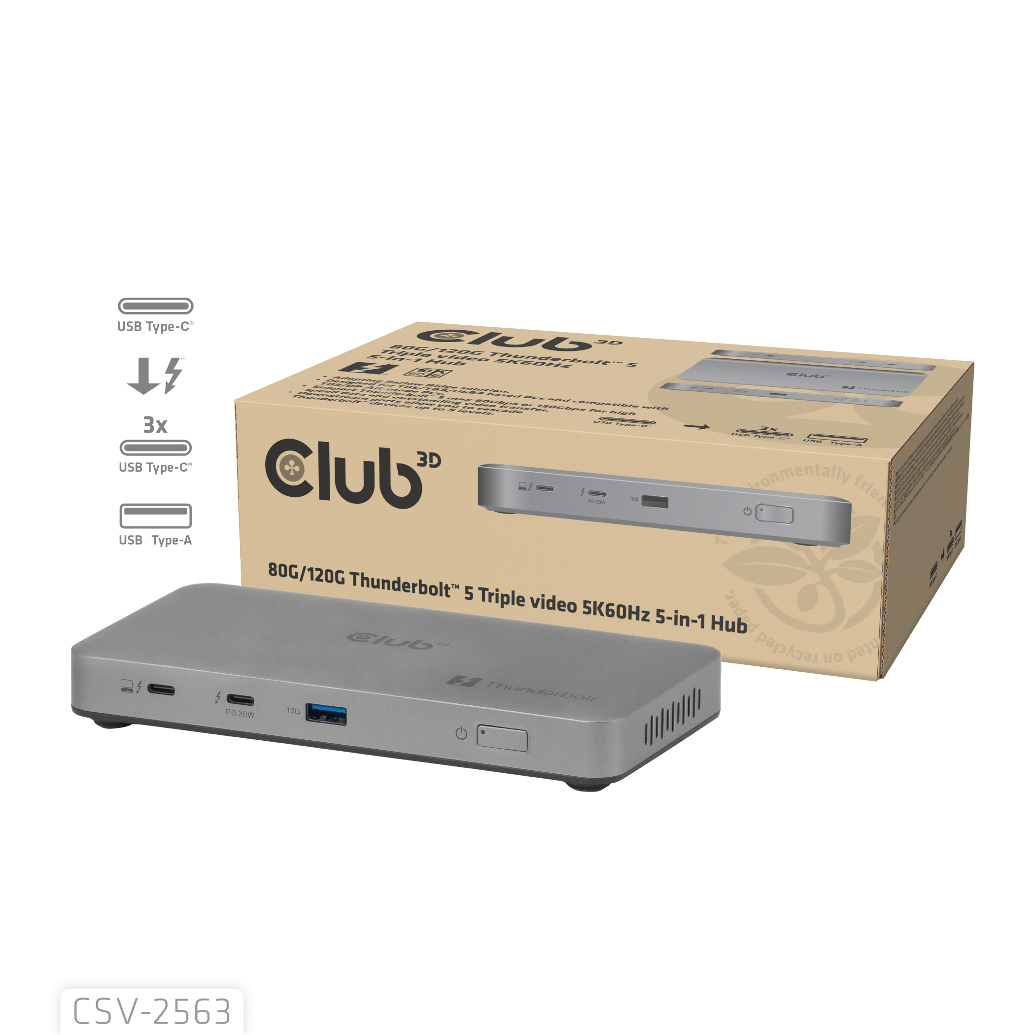 Club 3D CSV-2563