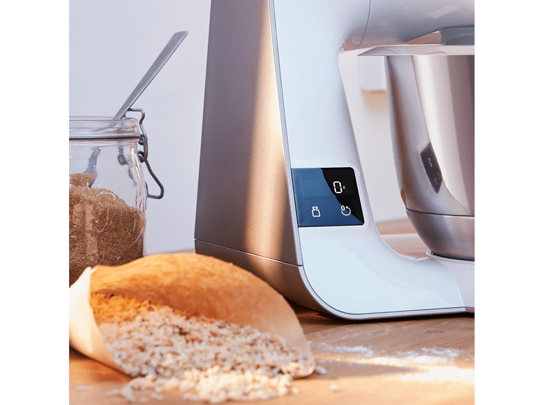 1_5rwDCJXdVv6D1Y BOSCH MUM5XW20 Küchenmaschine Stilvolles Design: Hochwertige Verarbeitung in modernem Weiß