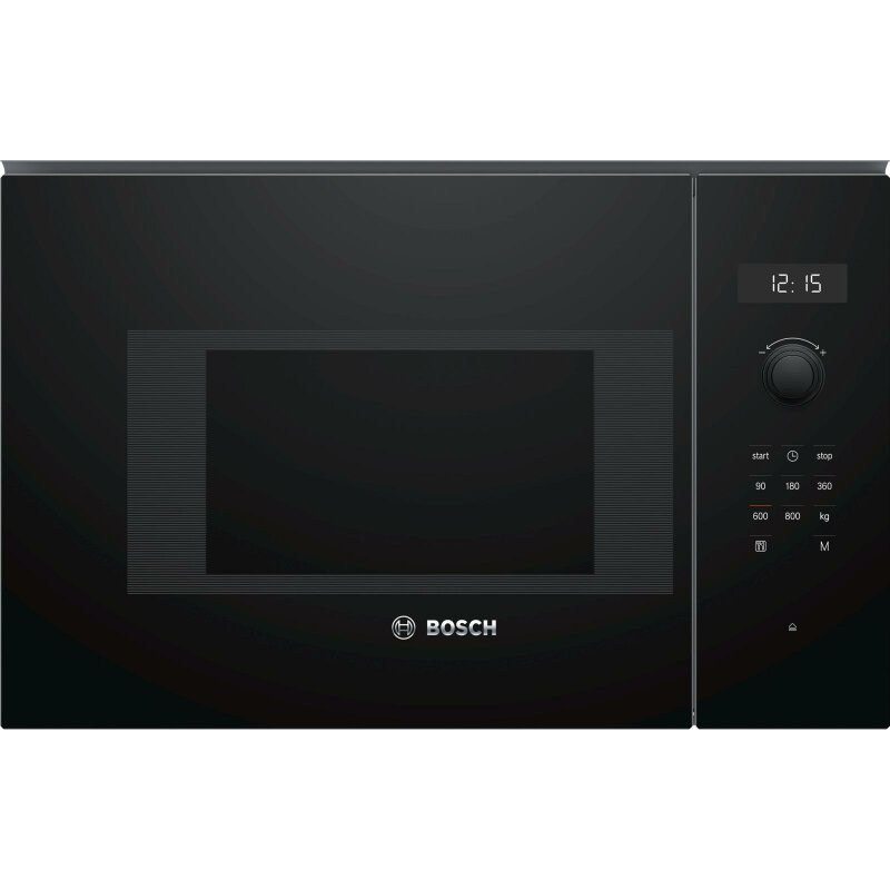 BOSCH BFL524MB0 Series 6, built-in microwave, 60 x 38 cm, black