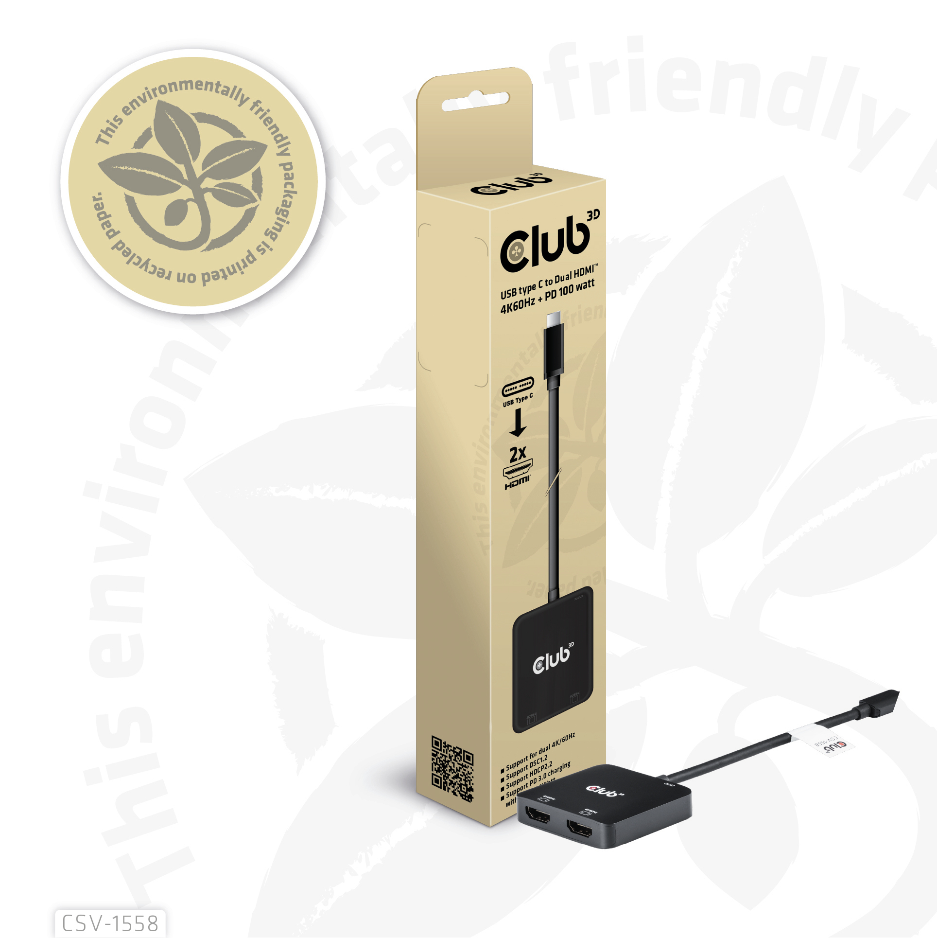 Club 3D CSV-1558