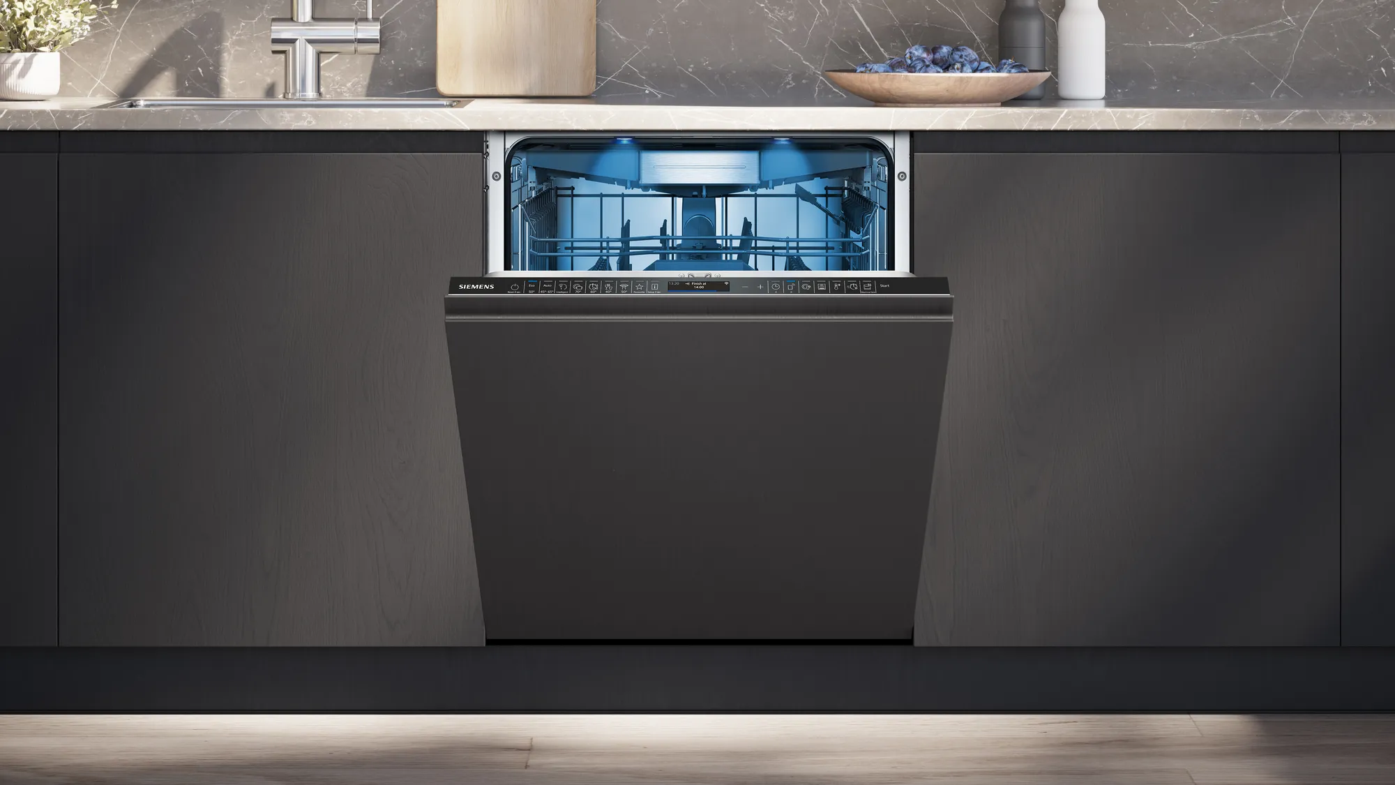 SIEMENS SX87TX00CE iQ700 Vollintegrierter Geschirrspüler, 60 cm, XXL