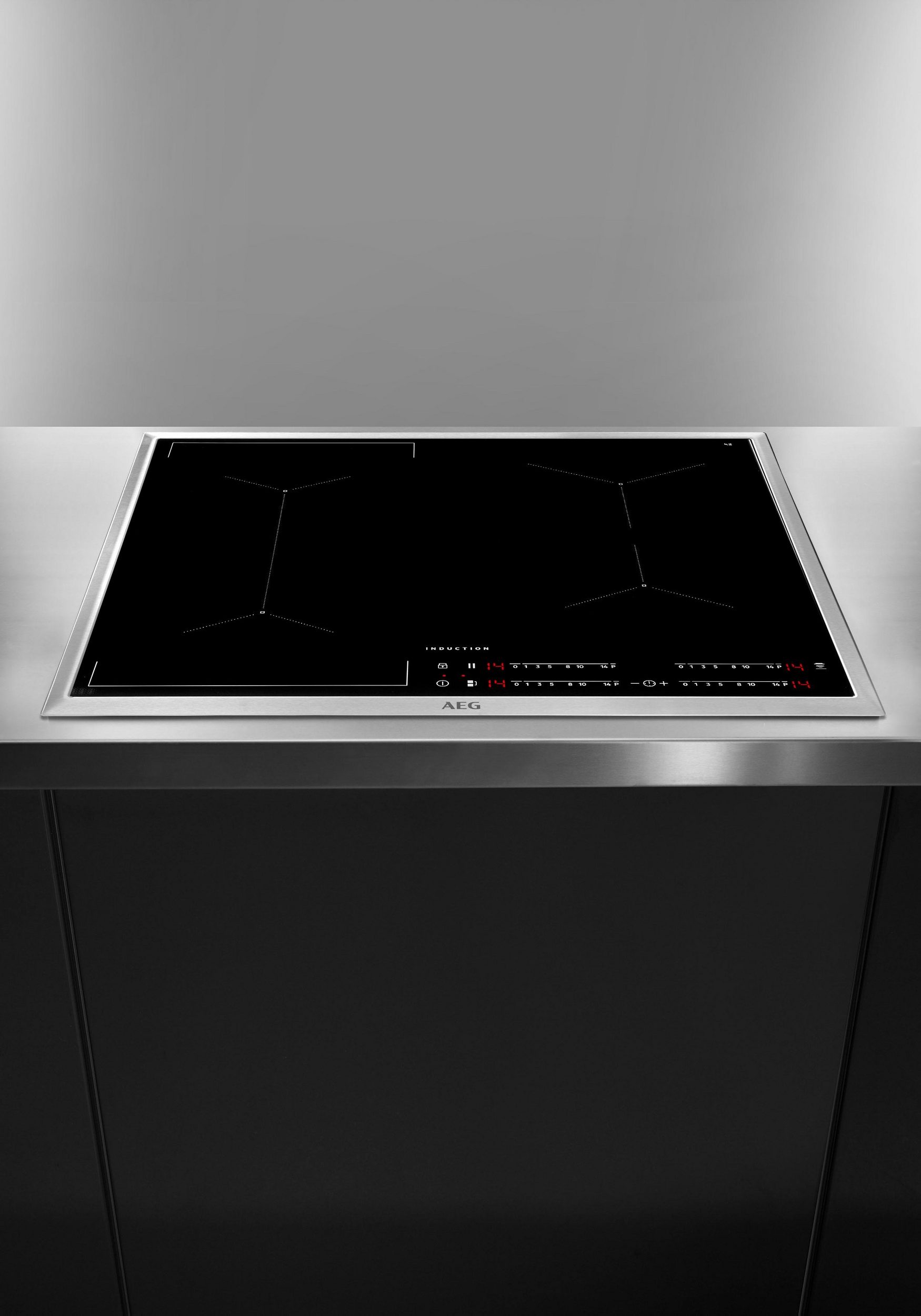 AEG Electrolux IKE64441XB Induktionskochfeld - OptiFit Frame - Edelstahlrahmen